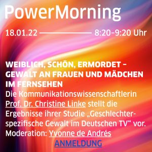 POWER MORNING AM 18.1.22 UM 8:20 UHR